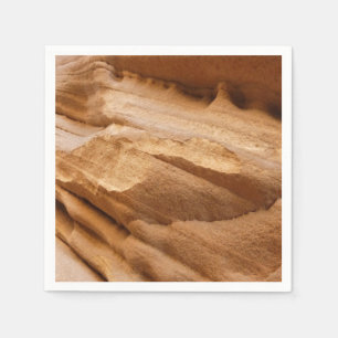 Serviette En Papier Zion Canyon Wall II Red Rock Photographie Abstrait