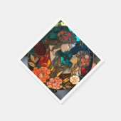 Serviette En Papier Zodiac Gémeaux en verre tendu (Coin)