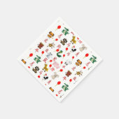 Serviette En Papier Zodiaque chinois (Coin)