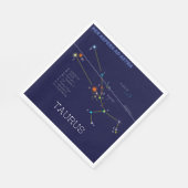 Serviette En Papier Zodiaque Taurus (Coin)