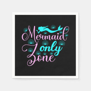 Serviette En Papier Zone Mermaid uniquement