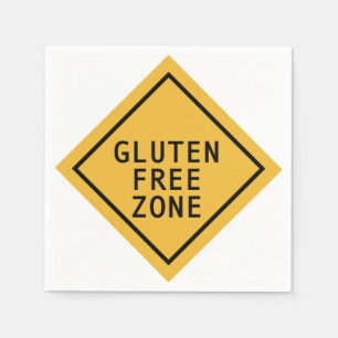 Serviette En Papier Zone sans gluten