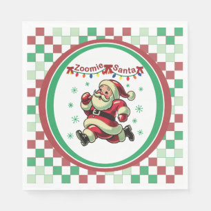 Serviette En Papier Zoomie Père Noël Noël