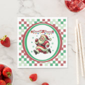 Serviette En Papier Zoomie Santa Christmas (En situation)