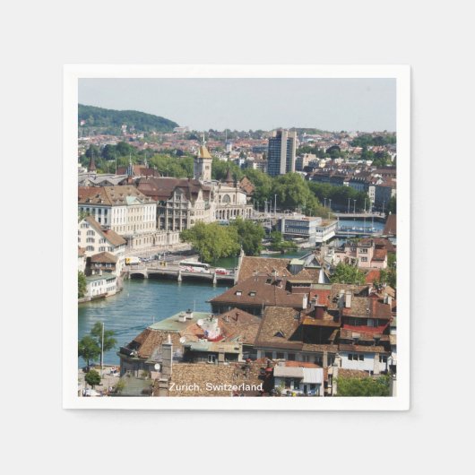 Serviette En Papier Zurich 001 (Devant)