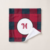 Serviette en plaid de buffle Monogram (Gant de toilette)