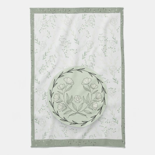 Serviette en sorcière de cuisine (Vertical)