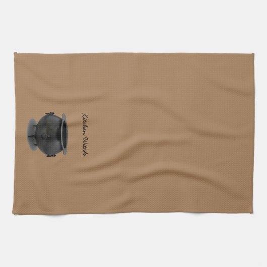 Serviette en sorcière de cuisine (Horizontal)