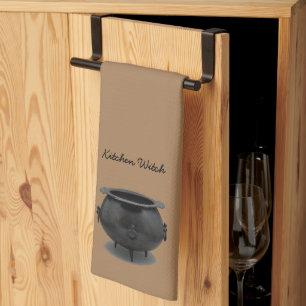Serviette en sorcière de cuisine