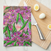 Serviette en Thé Fée (Quart Plié)