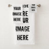 Serviette entièrement personnalisable (En situation)