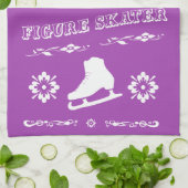 Serviette faite sur commande de chiffon de (Plié)