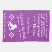 Serviette faite sur commande de chiffon de (Horizontal)