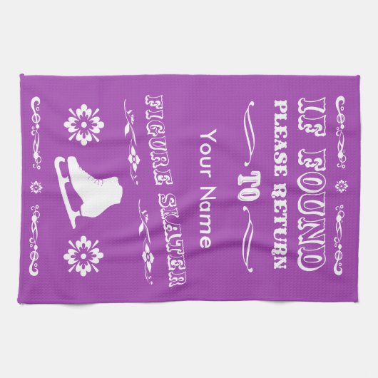 Serviette faite sur commande de chiffon de (Horizontal)