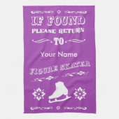 Serviette faite sur commande de chiffon de (Vertical)