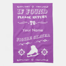 Serviette faite sur commande de chiffon de