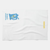 Serviette faite sur commande de Pub pour votre (Horizontal)