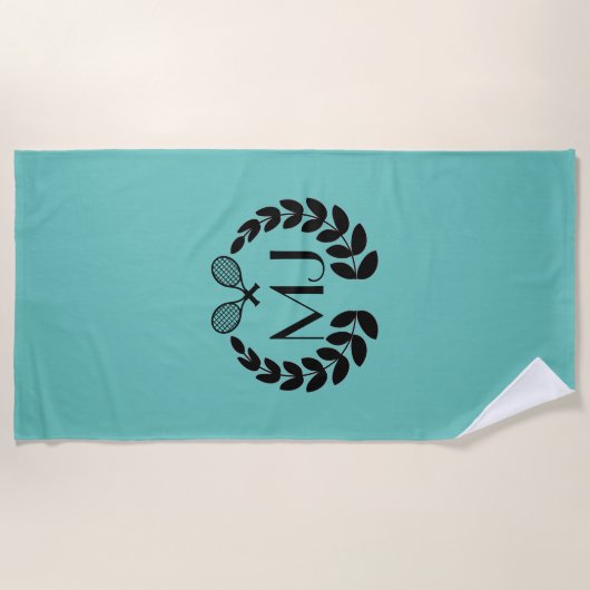 Serviette faite sur commande personnalisée de (Devant)