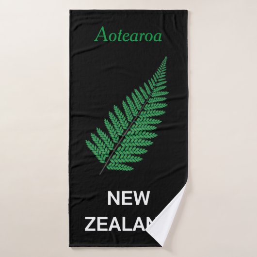 Serviette Fern Nouvelle-Zélande (Serviette de bain)