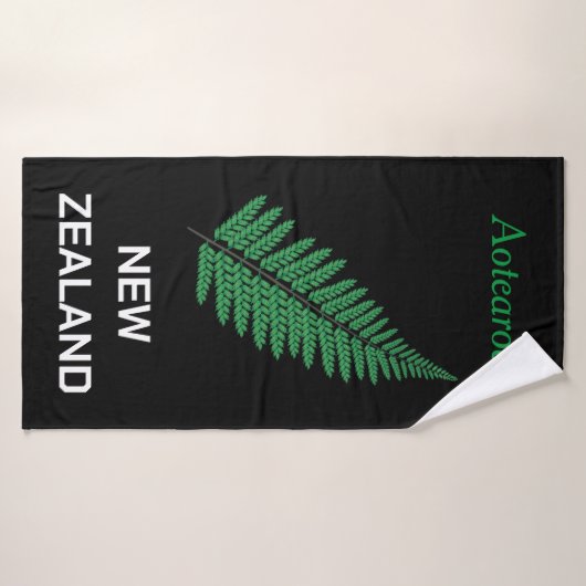 Serviette Fern Nouvelle-Zélande (Serviette de bain)