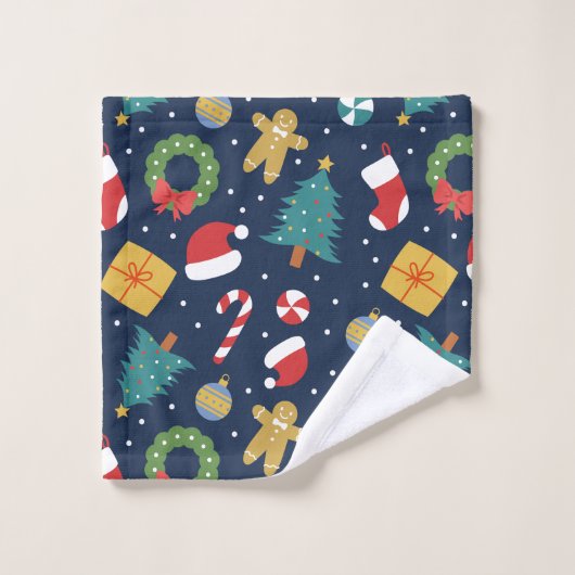 Serviette Festive (Gant de toilette)
