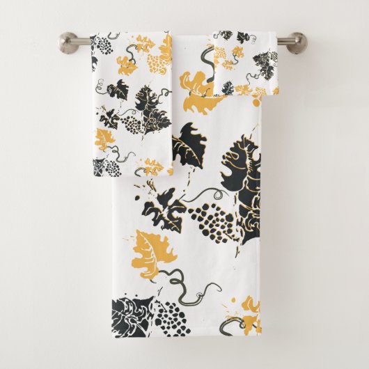 Serviette Feuille de raisin (En situation)