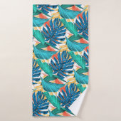 Serviette Feuille tropicale (Serviette de bain)