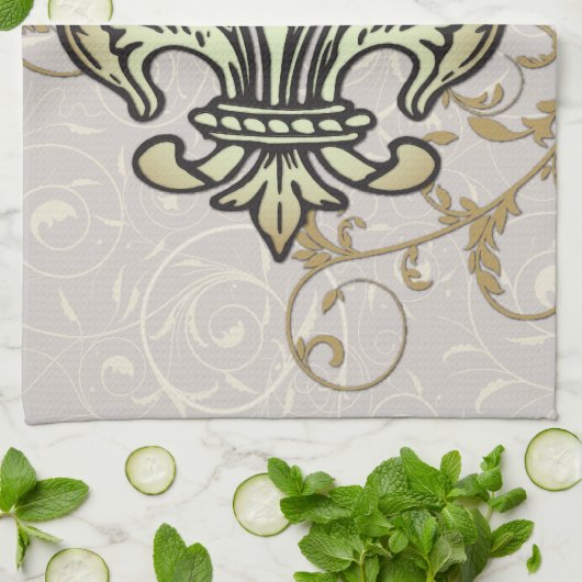Serviette Fleur De lis (Plié)