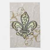 Serviette Fleur De lis (Vertical)