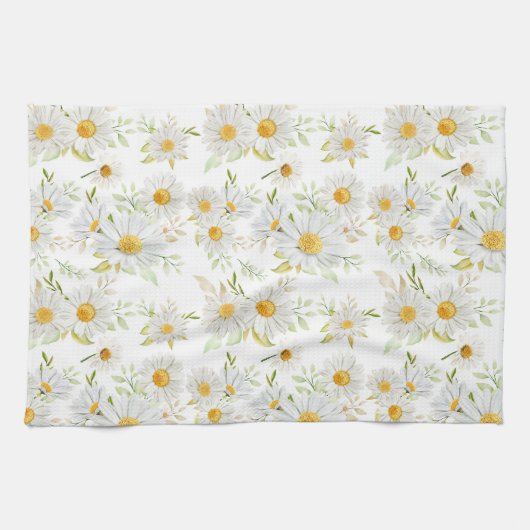 Serviette Fleur de Marguerite (Horizontal)