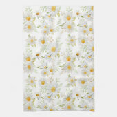 Serviette Fleur de Marguerite (Vertical)