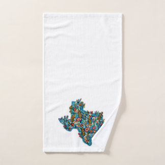 Serviette Fleur sauvage Texas