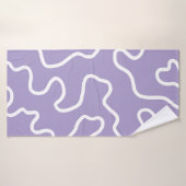 Serviette Flintholm (violet) (Serviette de bain)
