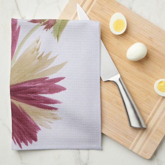 Serviette Floral de Bourgogne (Quart Plié)