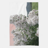 Serviette Florale Blanche (Vertical)