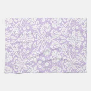 Serviette florale de tissu de cuisine de damassé