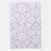Serviette florale de tissu de cuisine de damassé (Vertical)