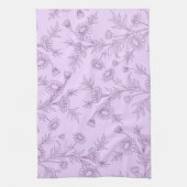 Serviette florale de tissu de cuisine de lavande (Vertical)