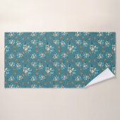 Serviette Florale Design (Serviette de bain)