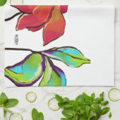 Serviette florale lumineuse (Plié)