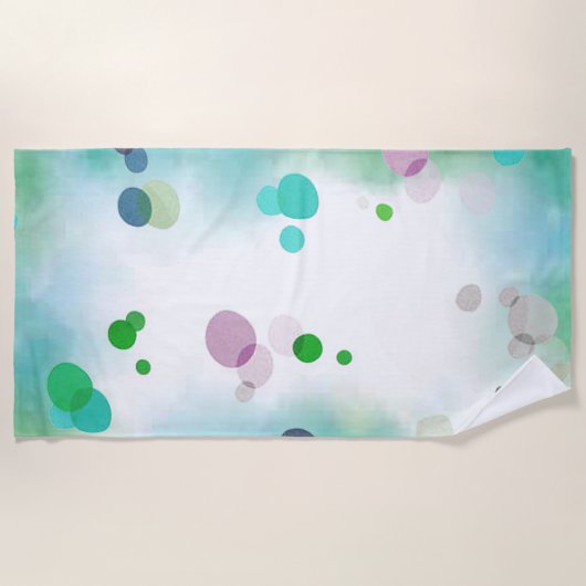 Serviette flottante Circle Beach (Devant)