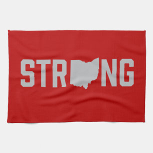 Serviette forte de gymnase d'état de l'Ohio