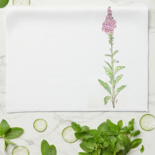 Serviette Foxglove (Plié)