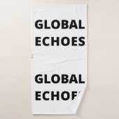 Serviette Global Echos (Serviette de bain)
