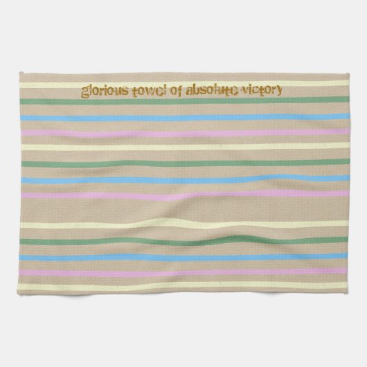 Serviette glorieuse de victoire absolue (Horizontal)