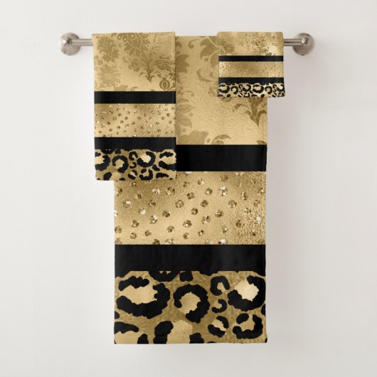 Serviette Gold Safari (En situation)