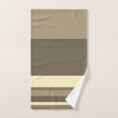 Serviette Gras En Grandes Tons Élégants (Serviette à main)