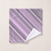 Serviette Gris Violet (Gant de toilette)