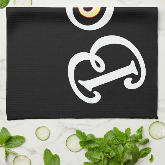 Serviette Halloween Éffrayant BOO Serviettes de th (Plié)