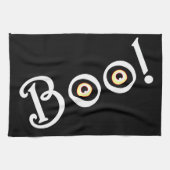 Serviette Halloween Éffrayant BOO Serviettes de th (Horizontal)